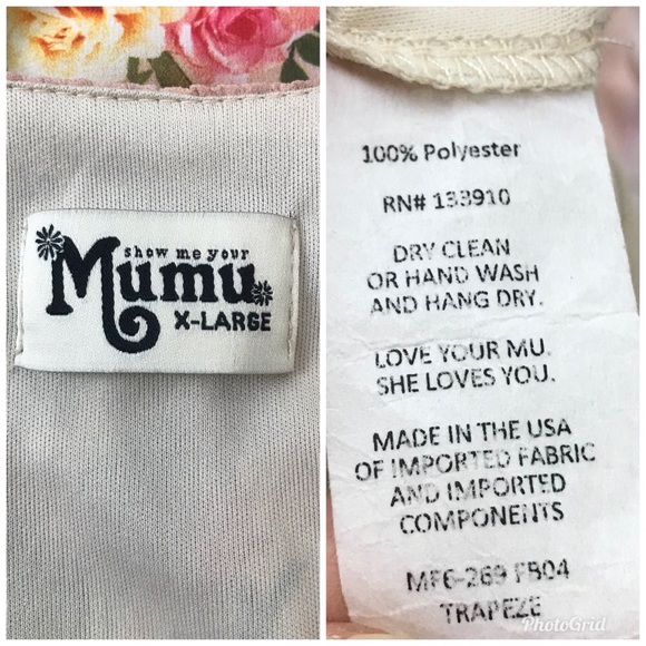 Show Me Your Mumu Trapeze Dress Frida Bullhead XL - Picture 8 of 8